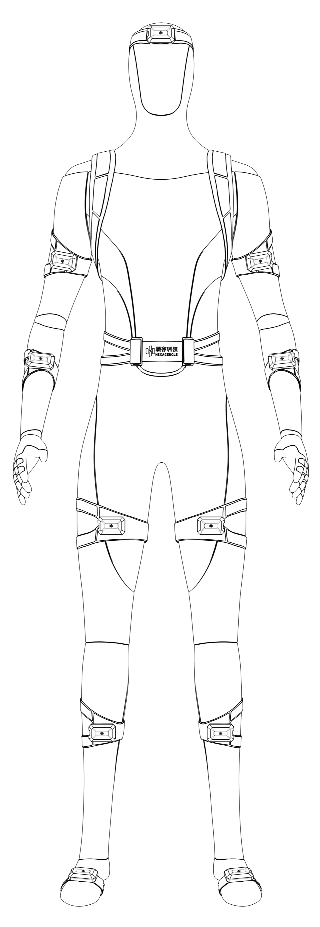 灏存科技产品：全身动作捕捉设备